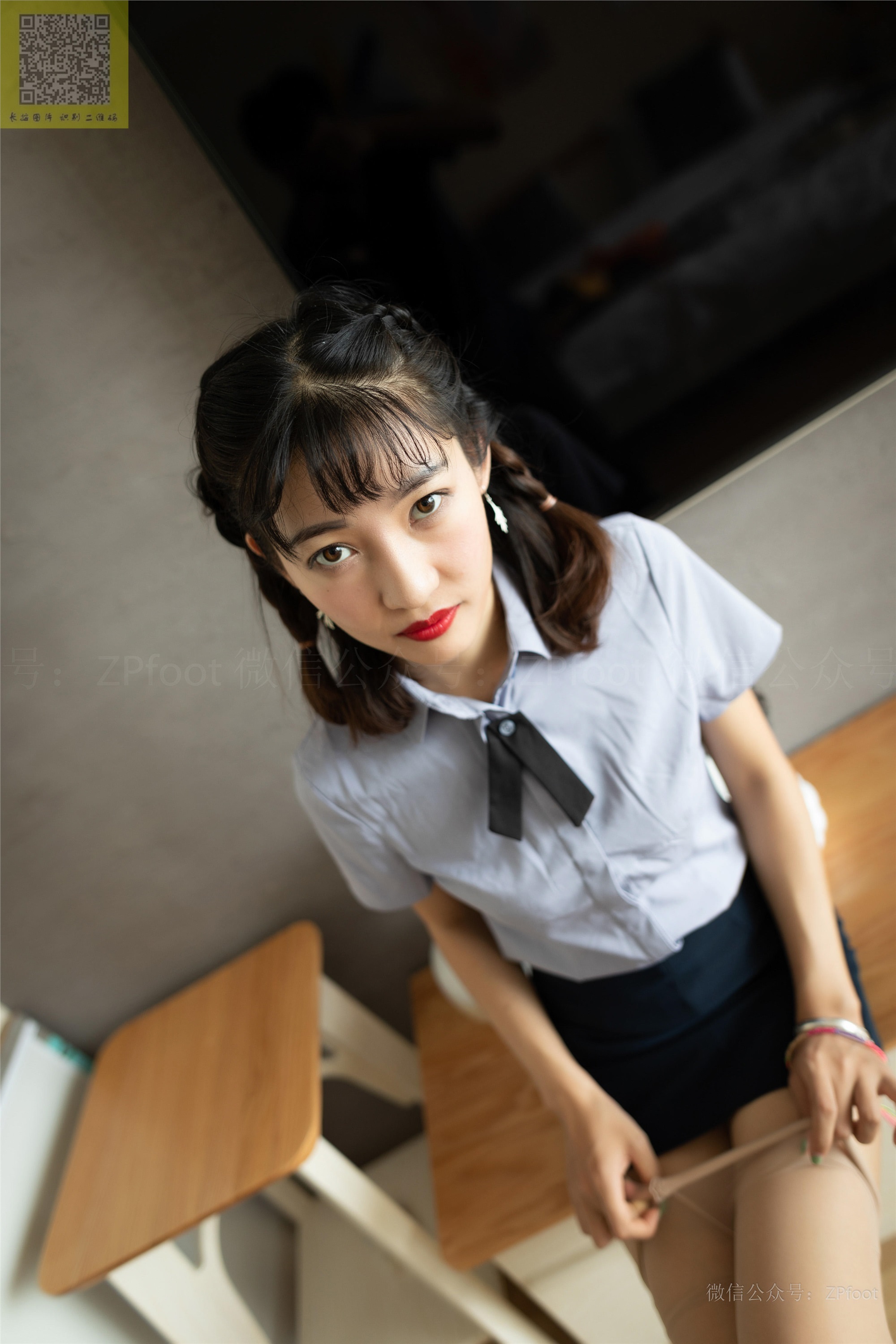 ISS山茶摄影 026 小雪丝袜正装